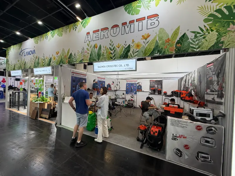 Crosstec di Spoga+Gafa 2026 Cologne – Penyelesaian Penyembur Elektrik Inovatif Menarik Perhatian